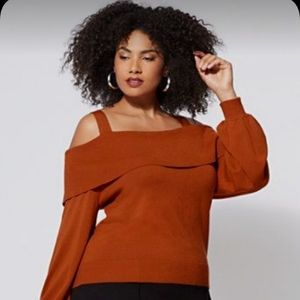 FTF Foldover Sweater